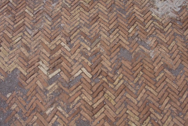 Herringbone flooring image from Hadrian villa